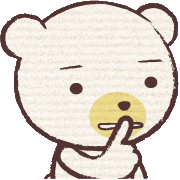 ひみつ Be Quiet Sticker