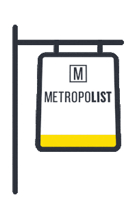 Metropolist_Residential real estate sign metropolist Sticker