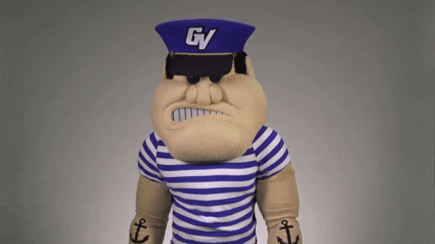 i want you louie the laker GIF by Grand Valley State University