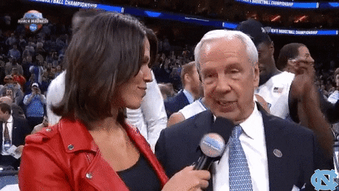 march madness interview GIF by UNC Tar Heels
