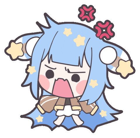 Angry Gift Sticker