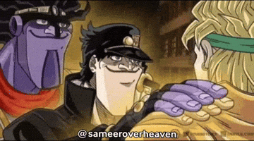 Jojos Bizarre Adventure Star Platinum GIF