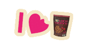 NaturesPathOrganic love heart breakfast 3 Sticker