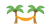 Allie The Ellie Island Palm Coconut Kokos Kokosnoor Hangmat Sticker by Allie the Ellie