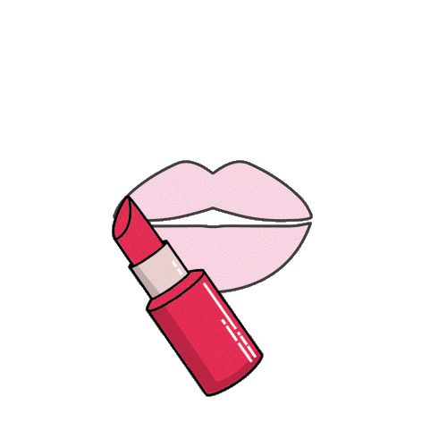 Make Up Lipstick Sticker by asiaskin