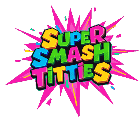 Supersmashtitties sst burly nerdlesque supersmashtitties Sticker