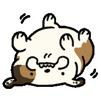 alien_marguerite cute dog wiggle bulldog Sticker