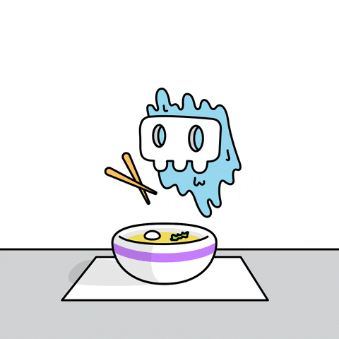 ghostboylives giphyupload nft delicious noodles GIF