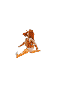 Fire Queen Sticker by Laganja Estranja