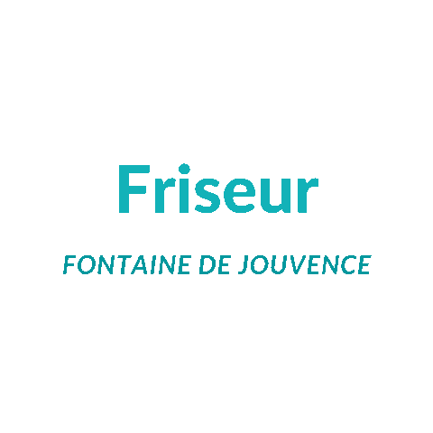 Friseurfdj friseur fdj friseurfontainedejouvence fontainedejouvence Sticker
