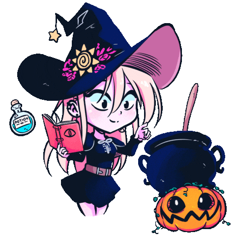 Halloween Magic Sticker