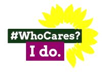 Care Who Cares Sticker by BÜNDNIS 90/DIE GRÜNEN
