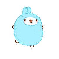 Happy Fun Sticker by Molang