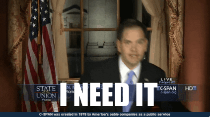 Marco Rubio Water GIF