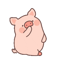 tiffanyngan7de8 piggy lulu lulu the piggy toyzeroplus Sticker
