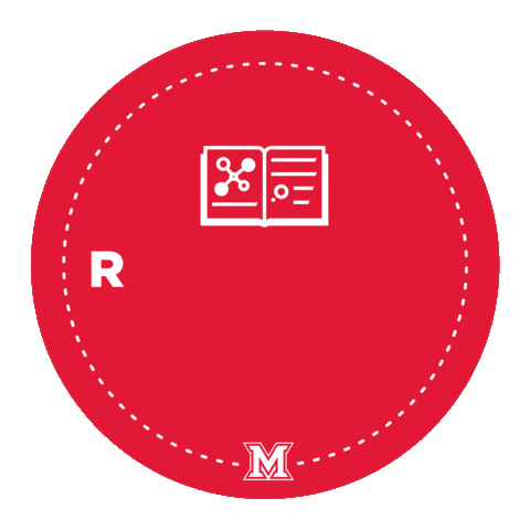 Miami Libraries Sticker by Miami University Regionals