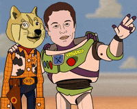 Egonauts dog crypto nft blockchain GIF