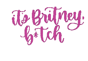Britney Spears Itsbritney Sticker