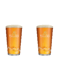 FullersPubs happy celebrate drink beer Sticker