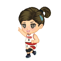 Volleyball Chibi Sticker by isobelleDB