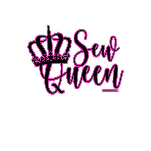 Sewing Sew Sticker by Sewrority Wear