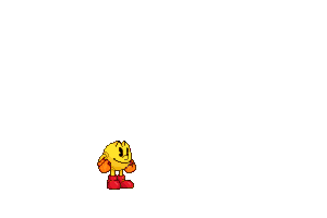pac-man STICKER