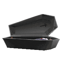 Waking Up Funeral Sticker