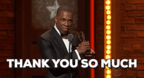 Thank You So Much GIF by Tony Awards