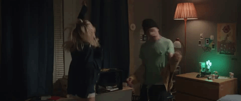 maika monroe dancing GIF by Good Deed Entertainment