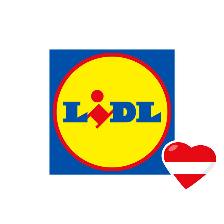 lidl-oesterreich giphyupload lidl osterreich lidllohntsich Sticker