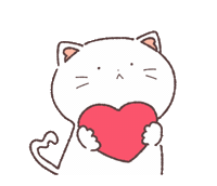 Cat Love Sticker by mktaxi