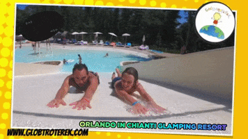 Globtroterek fun pool camping globtroterek GIF
