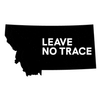 Leave No Trace Adventure Sticker by Visit Montana