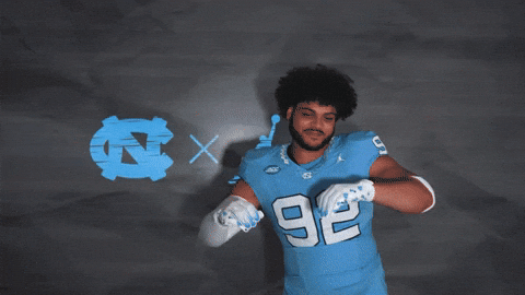 University Of North Carolina Football GIF by UNC Tar Heels