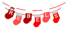 Merry Christmas Sticker by UNLV