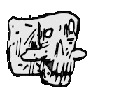 Skull Speak Sticker