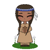 Native American Love Sticker