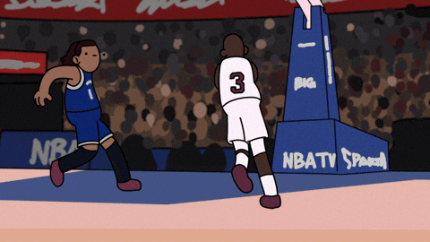 Lets Go Basketball GIF by doodles