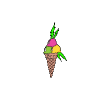 ice cream Sticker