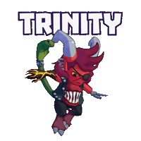Trinity Sticker by KONAMI