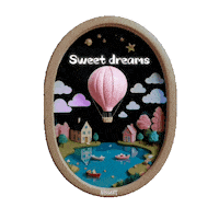 Nissart 3d space stars house Sticker