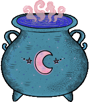 Book Of Shadows Art Sticker by Kia Creates