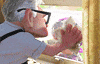 happy old man GIF