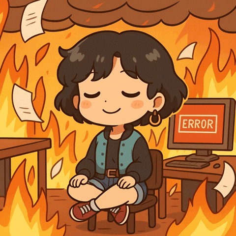 On Fire Burn GIF by Persona