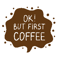 Coffee Monday Sticker