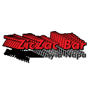 ZicZacBar ayianapa ziczac ziczacbar ziczacbarayianapa Sticker