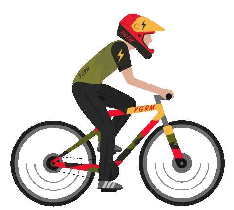 Mountain Bike Sport Sticker