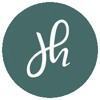 Colorful Heart Sticker by jenny henderson studio