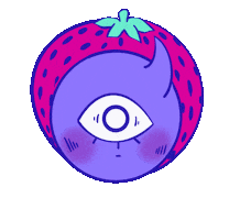 Shocked Blush Sticker