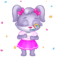 Celebrate New Year Sticker by Lucas and Friends by RV AppStudios